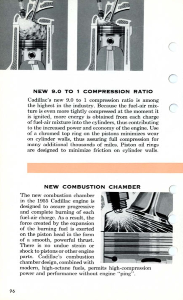 1955 Cadillac Salesmans Data Book Page 102